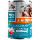Mokra karma dla kota indyk w sosie FRENDI puszka 400 g