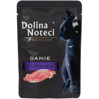 Dolina Noteci Premium królik mokra karma dla kota 10 x 85 g
