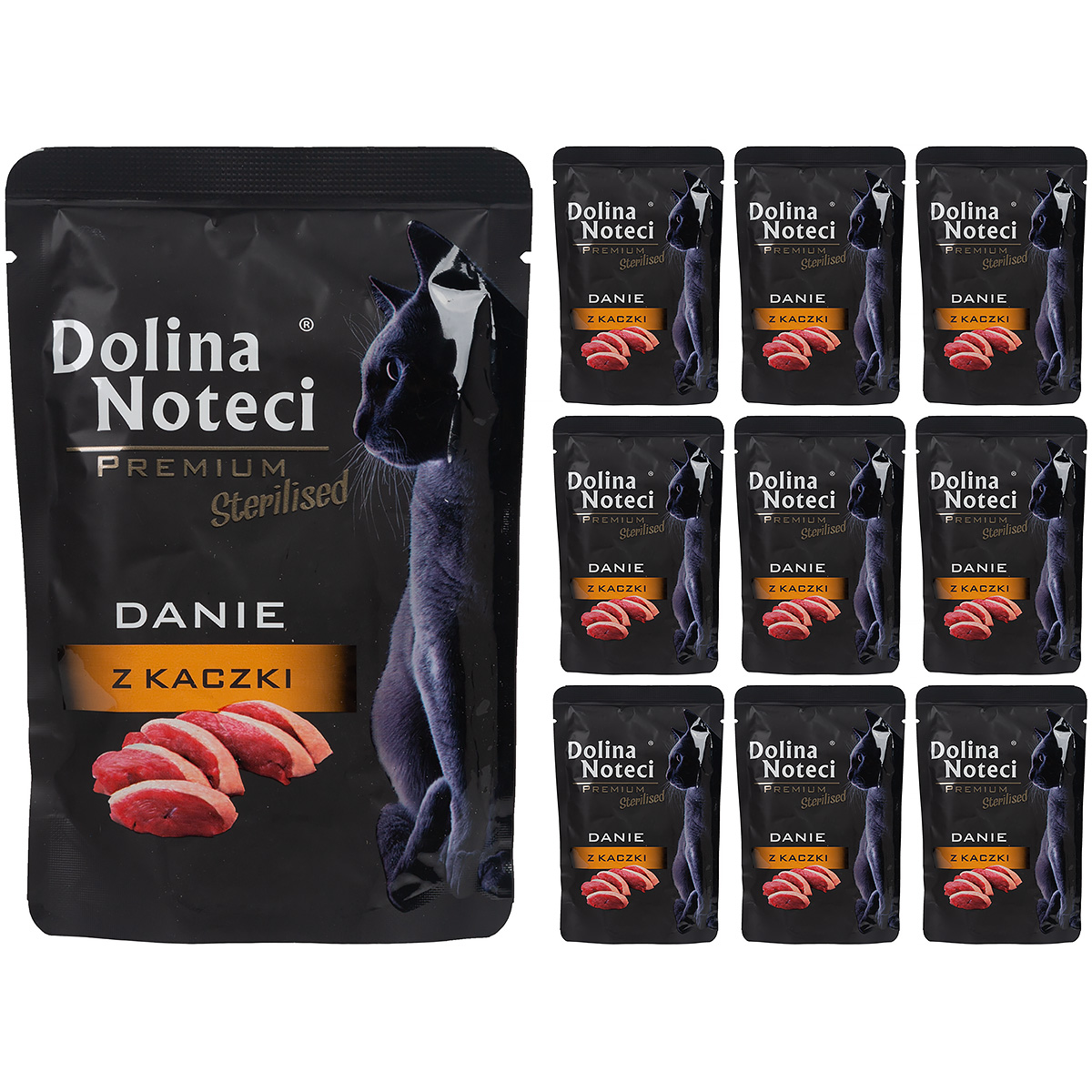 Dolina Noteci Premium kaczka mokra karma dla kota 10 x 85 g