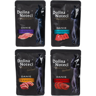 Dolina Noteci karma dla kota mokra Premium MIX królik, tuńczyk, kaczka, wołowina 40 x 85 g