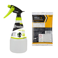 virkon 200 g i opryskiwacz 500 ml