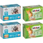 Mokre karmy dla kota KITEKAT FRENDI mix smaków w sosie 48 x 85 g