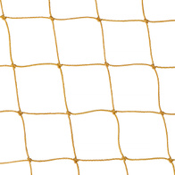 Siatka polietylenowa 5 x 5 cm beżowa na pokrycie wolier i wybiegów na wymiar