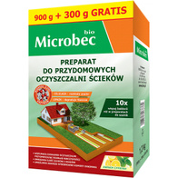 Bakterie do szamba i przydomowych oczyszczalni 900 g+300 g gratis Bros MICROBEC BIO