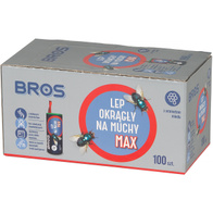 Okrągły lep pułapka na muchy max z aromatem miodu 100 sztuk Bros