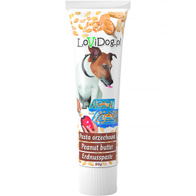 Pasta dla psa orzechowa w tubce LoviDog