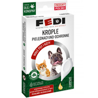 FEDI krople na pchły dla psów i kotów 4 x 1 ml