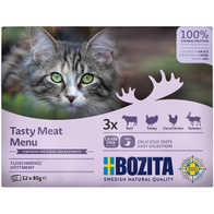 Bozita karma dla kota mokra Multibox mięso w sosie 12 x 85 g