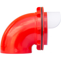 Wkład do karmników dla drobiu przeciw marnowaniu paszy kołnierz 2 szt.