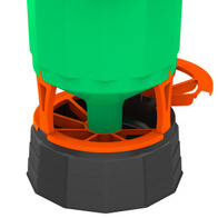 Karmnik dla kur z przezroczystym zasobnikiem automatyczny 25 kg