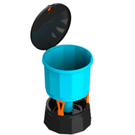 Poidło dla kur z przezroczystym zasobnikiem automatyczne 35 l