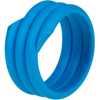 Obrączki dla kur 16 mm spiralne mix kolorów 100 szt