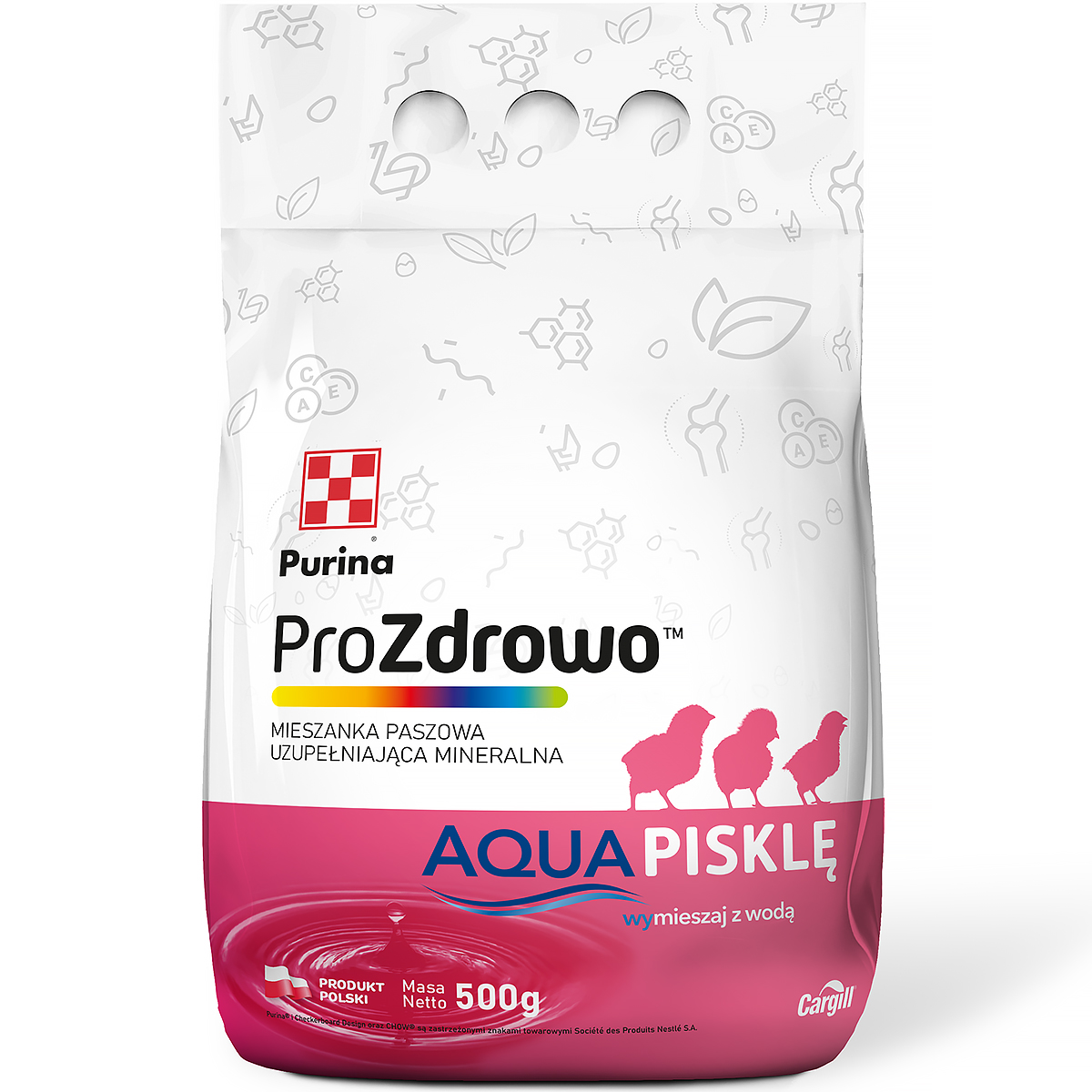 Witaminy dla piskląt Aqua Pisklę do wody ProZdrowo  0,5 kg