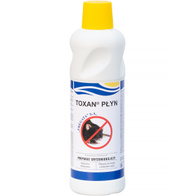Trutka na szczury w płynie Toxan 1 l + stacja deratyzacyjna