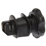 Izolator pierścieniowy z uchwytami do plecionek i drutów