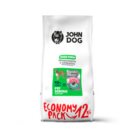 Sucha karma dla psa JOHN DOG GOOD FORM wieprzowina z wołowiną 12 kg małe rasy