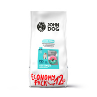 Sucha karma dla psów wieprzowina z wołowiną JOHN DOG GOOD FORM 12 kg dla szczeniaków
