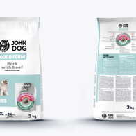 Sucha karma dla psa JOHN DOG GOOD FORM wieprzowina z wołowiną 3 kg szczeniaki