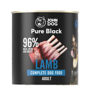 Mokra karma dla dorosłych psów z jagnięcina JOHN DOG PURE BLACK 800 g
