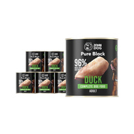 JOHN DOG PURE BLACK mokra karma dla psów kaczka 6 x 800 g dorosłe psy