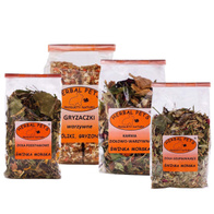 Zestaw karmy dla świnek morskich przysmak Herbal Pets