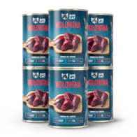 Mokra karma dla kota JANE CAT wołowina 6 x 400 g