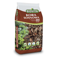 Kora ogrodowa mielona drobna 0-30 kompostowana do zakwaszania gleby 20 l