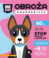 One Shot zapachowa obroża 60 cm dla psa na pchły kleszcze