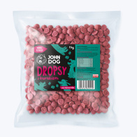 Przysmak dla psa naturalne kulki drobiowe z burakiem JOHN DOG 1 kg