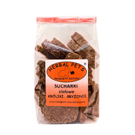 Naturalne sucharki ziołowe dla królików i gryzoni Herbal Pets 140 g