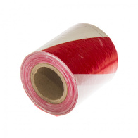 Taśma ostrzegawcza biało-czerwona 75 mm rolka 100 m