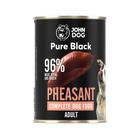 Mokra karma dla dorosłych psów JOHN DOG PURE BLACK z bażanta 400 g