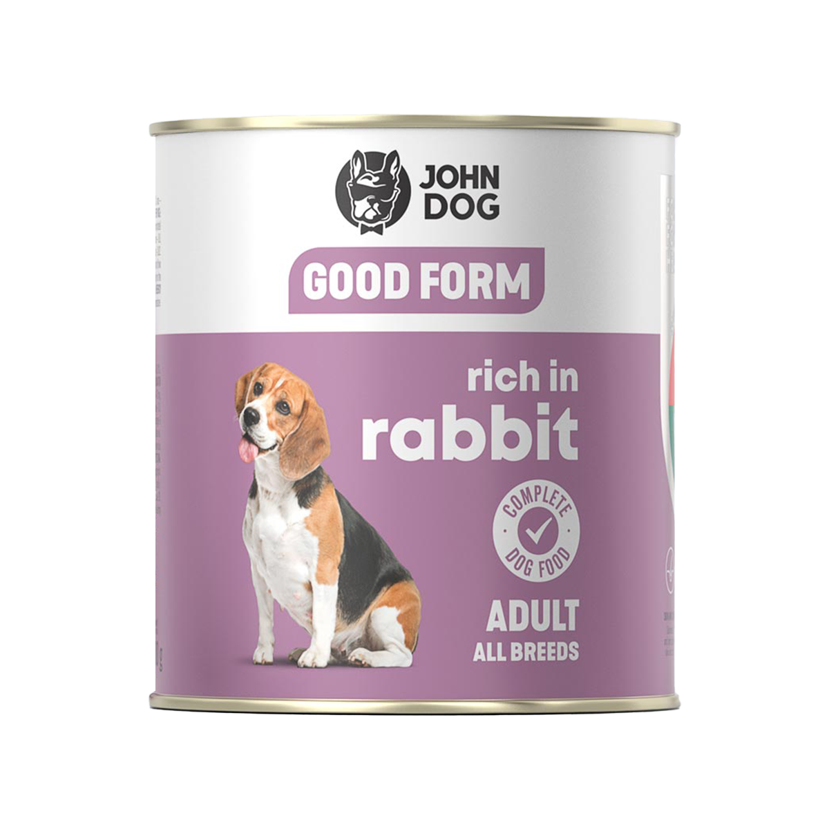 JOHN DOG GOOD FORM z królikiem Mokra karma dla psów 800 g dorosłe psy