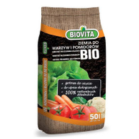 Ziemia podłoże do warzyw i pomidorów ekologiczne BIO worek 50 l