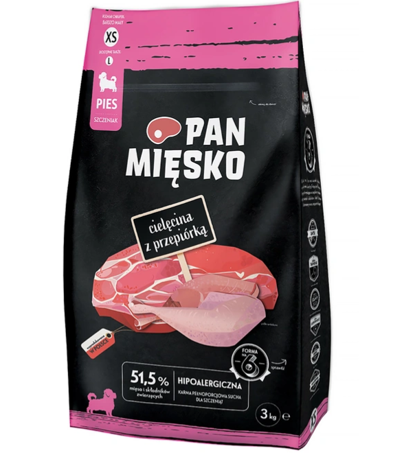 sucha karma dla psa
