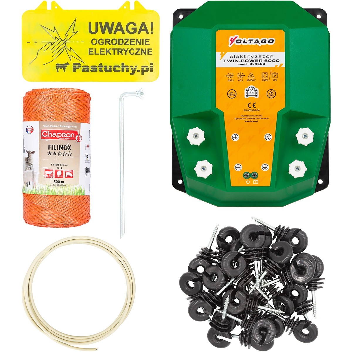 Pastuch elektryczny na wydrę